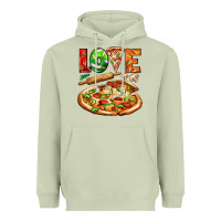 Matcha love pizza Heavyweight Hoodie - AdoDesignShop