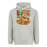 Moon Dust love pizza Heavyweight Hoodie - AdoDesignShop