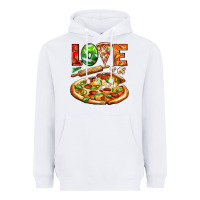 White love pizza Heavyweight Hoodie - AdoDesignShop