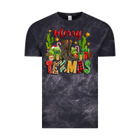 Cloud Black merry texmas Vintage Tee - Zillion Design Studio