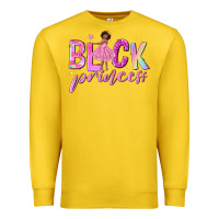 Lemon black princess black girl Premium Sweatshirt - NancyCooperArtShop