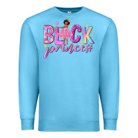 Ocean Blue black princess black girl Premium Sweatshirt - NancyCooperArtShop