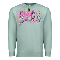 Seafoam black princess black girl Premium Sweatshirt - NancyCooperArtShop