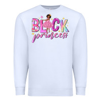 White black princess black girl Premium Sweatshirt - NancyCooperArtShop