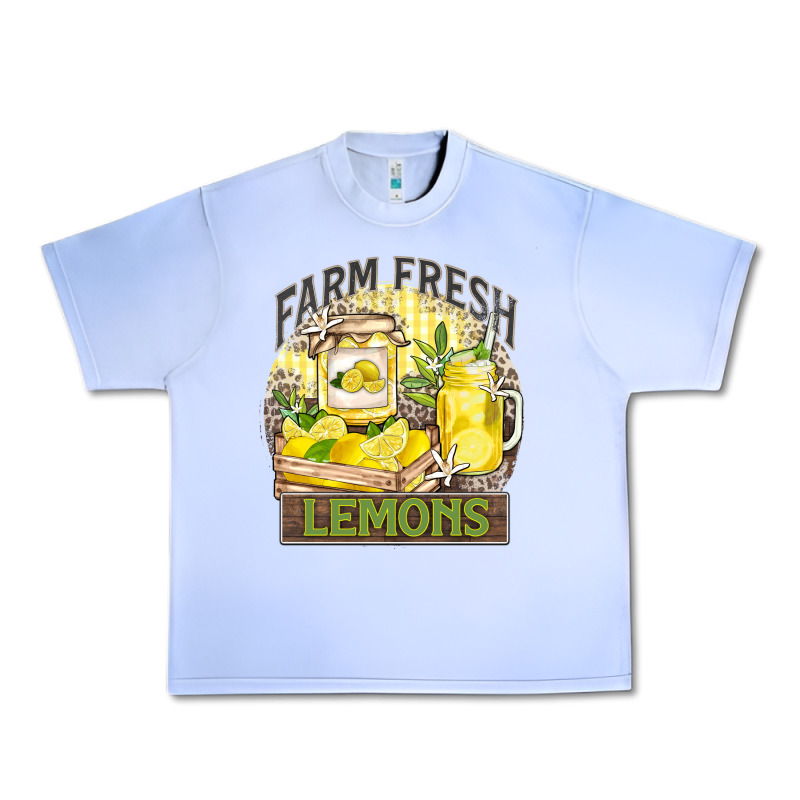 Farm Fresh Lemons Urban Heavy Tee by Zillion Design Studio | Teevron