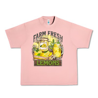 Salmon farm fresh lemons Urban Heavy Tee - Zillion Design Studio