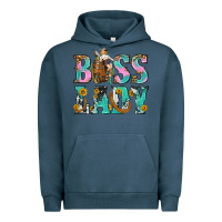 Pigment Midnight Navy Boss Lady Urban Hoodie - BundleAndBundleShop