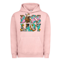 Pigment Salmon Boss Lady Urban Hoodie - BundleAndBundleShop
