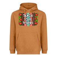 Meerkat teach love inspire brushstroke with  and pen leopard Heavyweight Hoodie - Artiststas