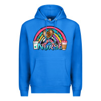 True Royal nurse rainbow Premium Hoodie - NancyCooperArtShop