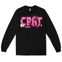 Black Breast Cancer CPHT Pharmacy Technician Long Sleeve Tee - texasbilliewilder