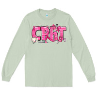 Matcha Breast Cancer CPHT Pharmacy Technician Long Sleeve Tee - texasbilliewilder