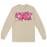 Mushroom Breast Cancer CPHT Pharmacy Technician Long Sleeve Tee - texasbilliewilder