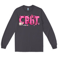 Smoke Breast Cancer CPHT Pharmacy Technician Long Sleeve Tee - texasbilliewilder