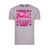 Vintage Zinc i wanna be a cowboy baby Vintage Tee - texasbilliewilder