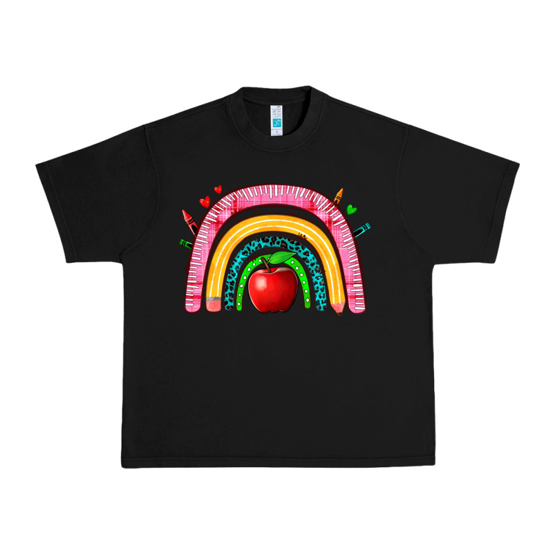 School Rainbow Urban Heavy Tee by Zillion Design Studio | Teevron