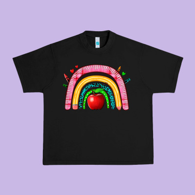 Urban Heavy Tee school rainbow
