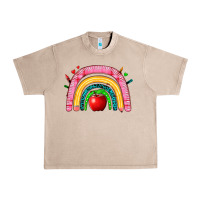 French Oak school rainbow Urban Heavy Tee - Zillion Design Studio