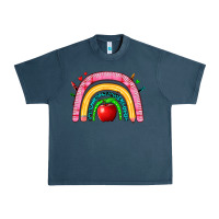 Midnight Navy school rainbow Urban Heavy Tee - Zillion Design Studio