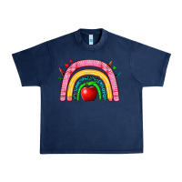 Navy school rainbow Urban Heavy Tee - Zillion Design Studio