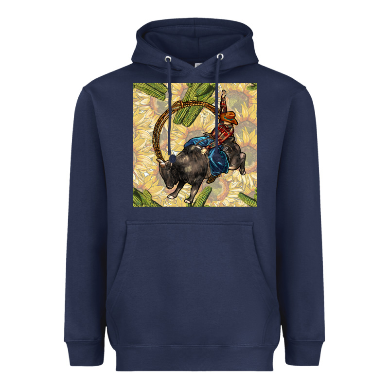 Rodeo Seamless Pattern Heavyweight Hoodie by BundleAndBundleShop | Teevron