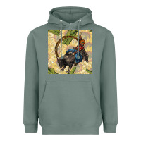 Sage rodeo seamless pattern Heavyweight Hoodie - BundleAndBundleShop