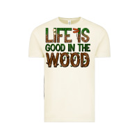 Life Is Good In The Wood Vintage Tee | Teevron