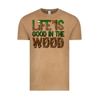 Vintage Camel life is good in the wood Vintage Tee - texasbilliewilder