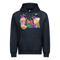 School Girl Coffee Cup Bbs Urban Hoodie | Teevron