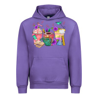 Tulip School Girl Coffee Cup Bbs Urban Hoodie - BundleAndBundleShop