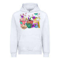White School Girl Coffee Cup Bbs Urban Hoodie - BundleAndBundleShop