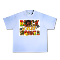 Grape Ice black social worker Urban Heavy Tee - texasbilliewilder