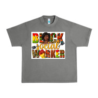 Tornado black social worker Urban Heavy Tee - texasbilliewilder