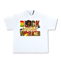 White black social worker Urban Heavy Tee - texasbilliewilder