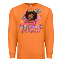 Carrot birthday princess with afro girl Premium Sweatshirt - NancyCooperArtShop