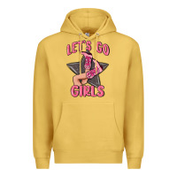 Antique Gold lets go girls cowgirl boots star Premium Hoodie - MaliasSmallBusiness