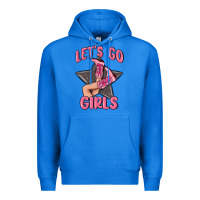 True Royal lets go girls cowgirl boots star Premium Hoodie - MaliasSmallBusiness