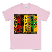 Bubblegum Pink black lives matter tumbler Classic Tee - HRA Design Shop