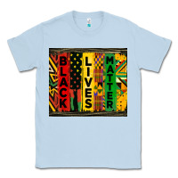 Dusty Blue black lives matter tumbler Classic Tee - HRA Design Shop