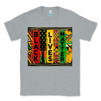 Heather Grey black lives matter tumbler Classic Tee - HRA Design Shop