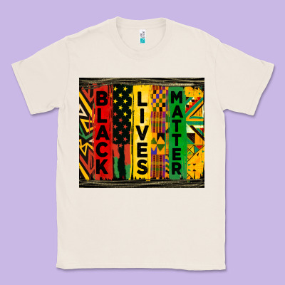 Black Lives Matter Tumbler Classic Tee Designed By Hra Design Shop