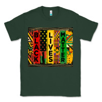 Sports Green black lives matter tumbler Classic Tee - HRA Design Shop