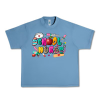 Pebble Blue school nurse Urban Heavy Tee - Zillion Design Studio