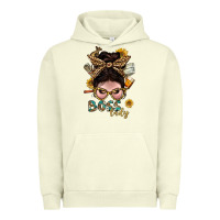 Pigment Pistachio Western Messy Bun Boss Lady With Money Urban Hoodie - BundleAndBundleShop