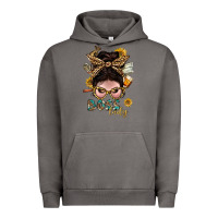 Pigment Tornado Western Messy Bun Boss Lady With Money Urban Hoodie - BundleAndBundleShop