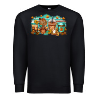 Black thanksgiving coffee Premium Sweatshirt - Jasminsmagicworld