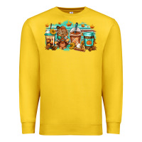 Lemon thanksgiving coffee Premium Sweatshirt - Jasminsmagicworld