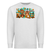 Oatmeal Heather thanksgiving coffee Premium Sweatshirt - Jasminsmagicworld