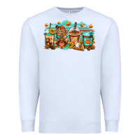 White thanksgiving coffee Premium Sweatshirt - Jasminsmagicworld