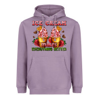 Lavender ice cream makes everything better Heavyweight Hoodie - AdoDesignShop